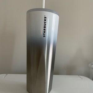 Metal Starbucks tumbler NWT